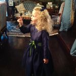 Hyacinth in a Spring Flowers Party dress…..how we love shopping for dresses!